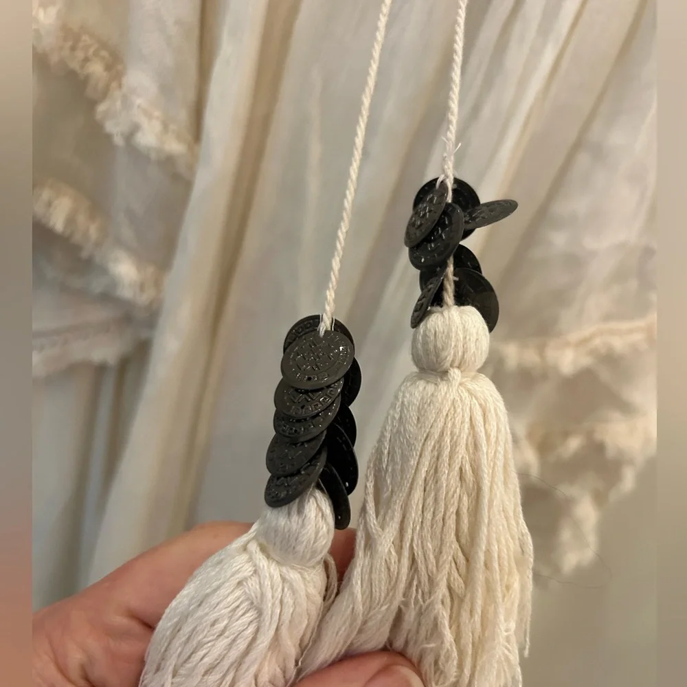 Boho lacy Raga top - Picture 5 of 7